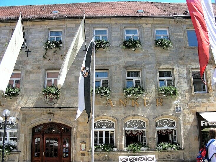 Hotel Goldener Anker Bayreuth Exterior photo